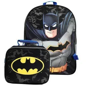 Justice league backpack and lunchbox hot sale